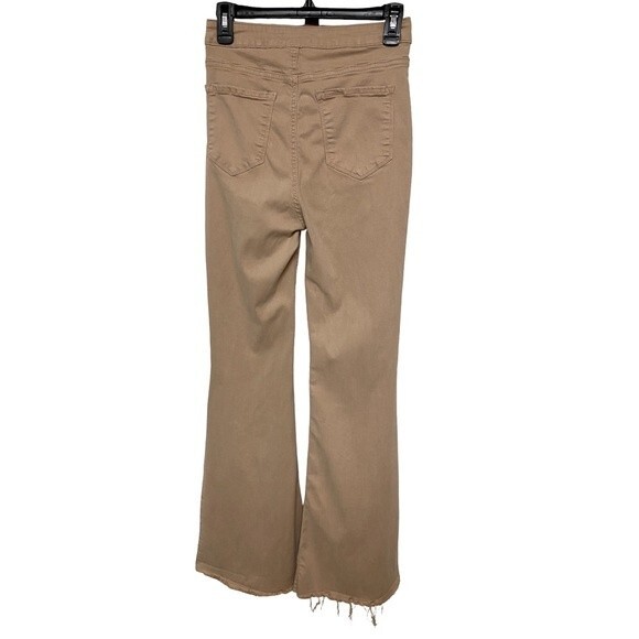 Fashion Nova Women’s Ripped Hem Wide Leg Jeans - Picture 2 of 7